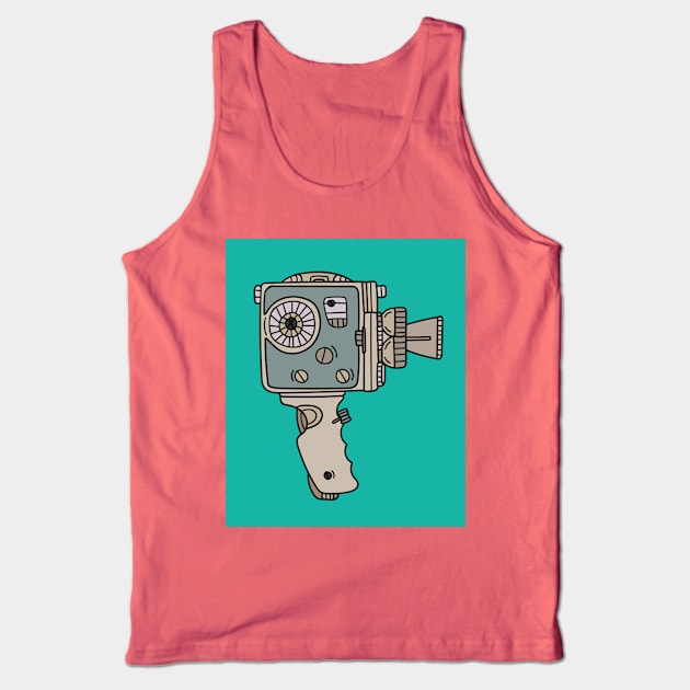 Camera Photography Nostalgia Timeless Tank Top by flofin